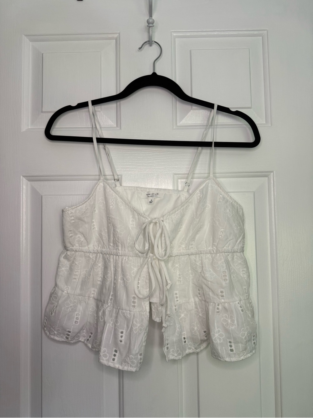 KIRIOUS LOS ANGELES White Tie Top